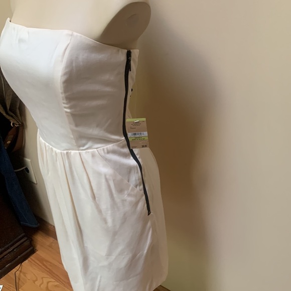 Rachel Roy Strapless Short Dress - Cream - Picture 3 of 15